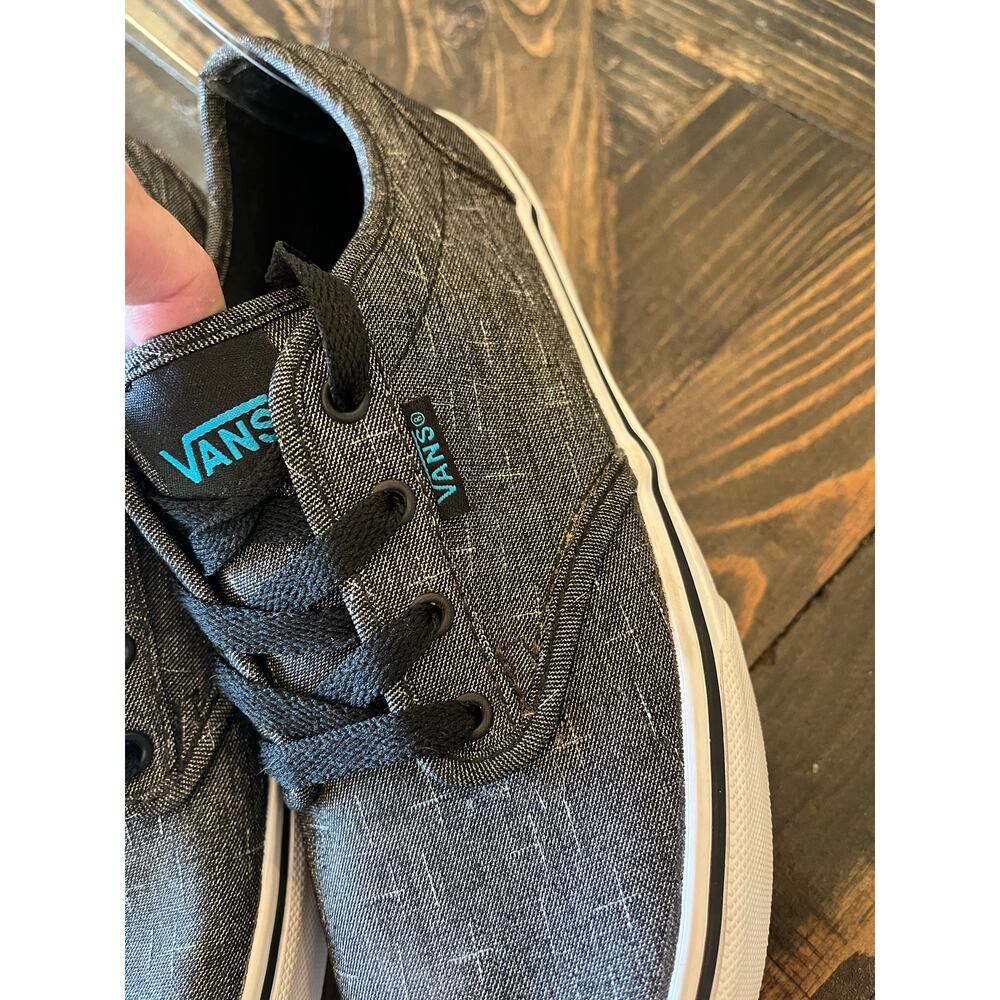 Vans Lace Up Sneaker Shoes Unisex Youth 4 Skater Grunge School Basic Neutral - Picture 5 of 9